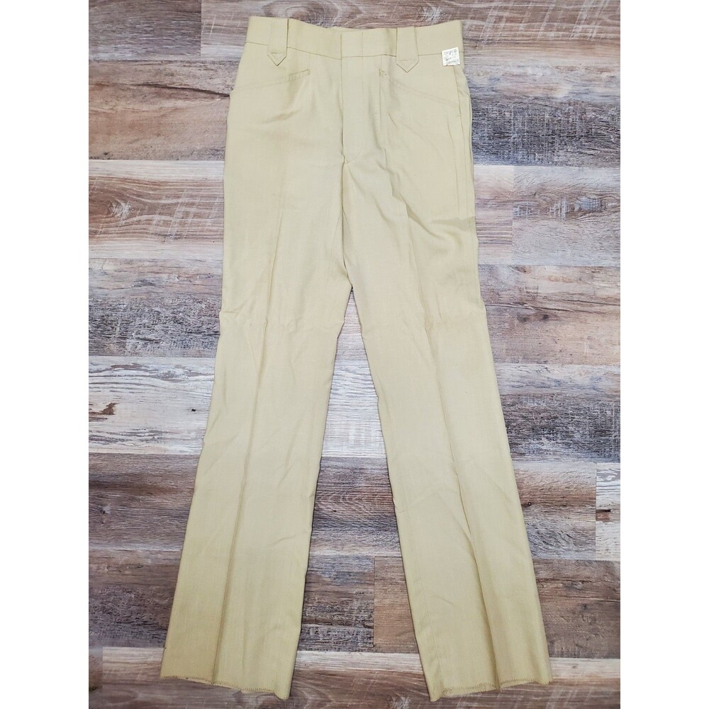 Vtg Kenny Rogers Western Collection Pants By Circle S Tan Size 32 NWT USA Made